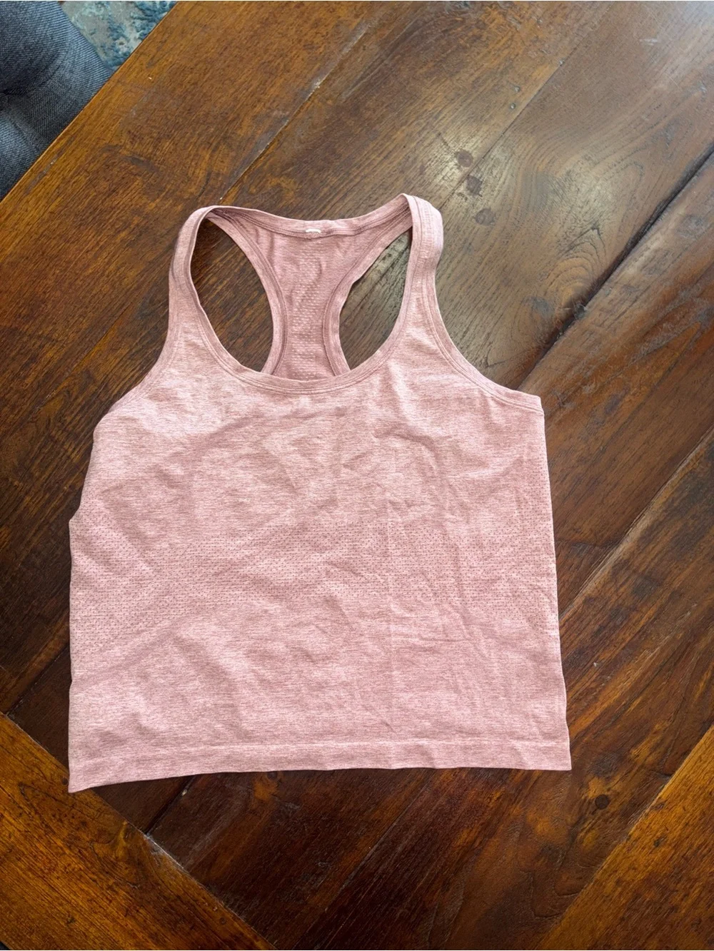 Lululemon Swiftly Tank Race Length spiced chai size 10